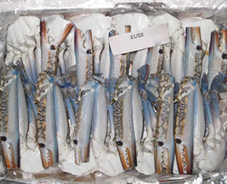 Whole Round Crab-packing
